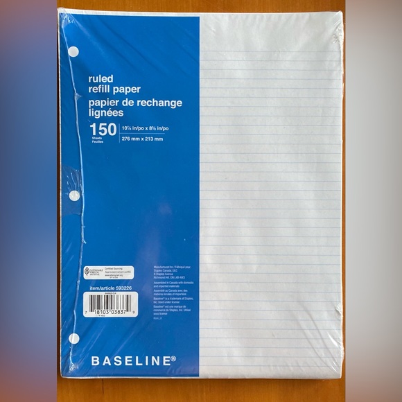 Duotangs & Ruled Refill Paper-New - Picture 3 of 4